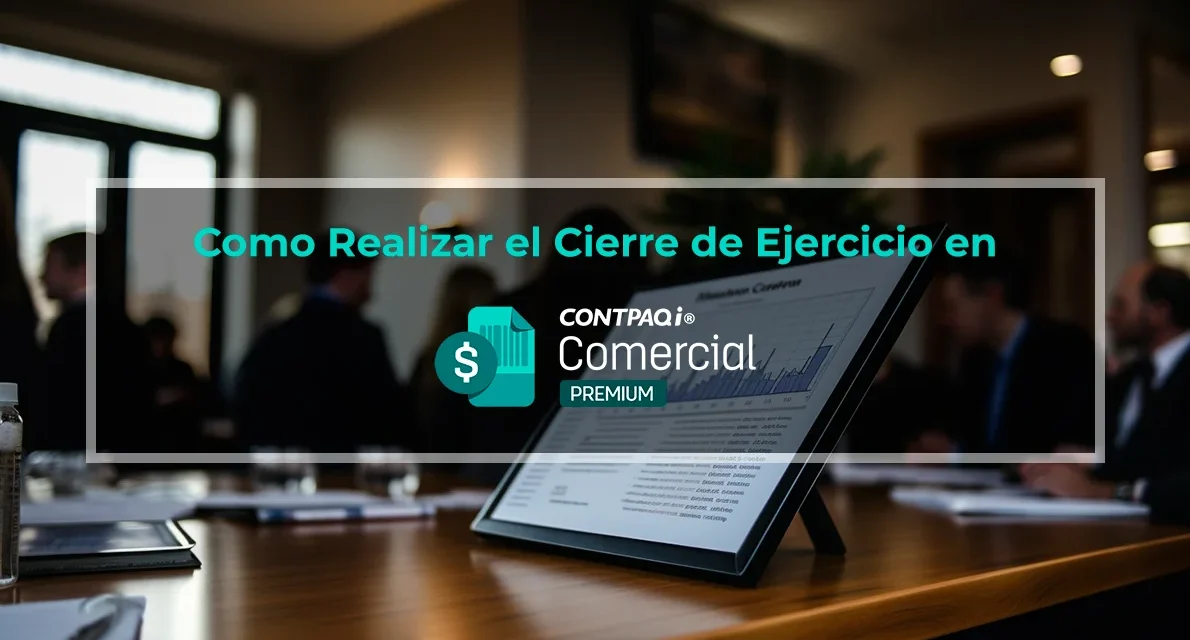 Cierre de Ejercicio en CONTPAQi Comercial Premium