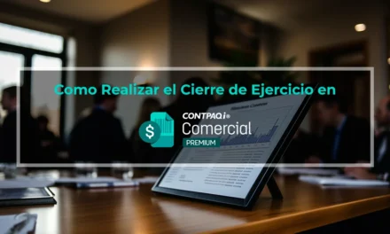 Cierre de Ejercicio en CONTPAQi Comercial Premium