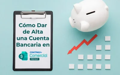 Dar de alta una cuenta bancaria en Comercial Premium