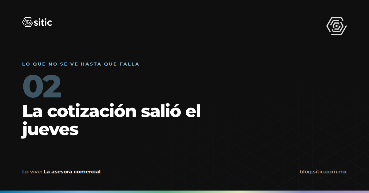 La cotización salió el jueves