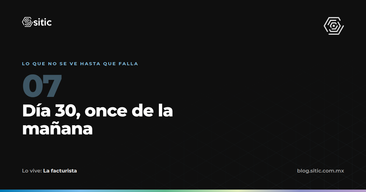 Día 30, once de la mañana
