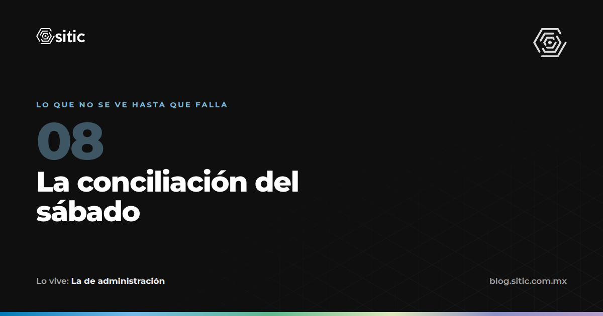 La conciliación del sábado